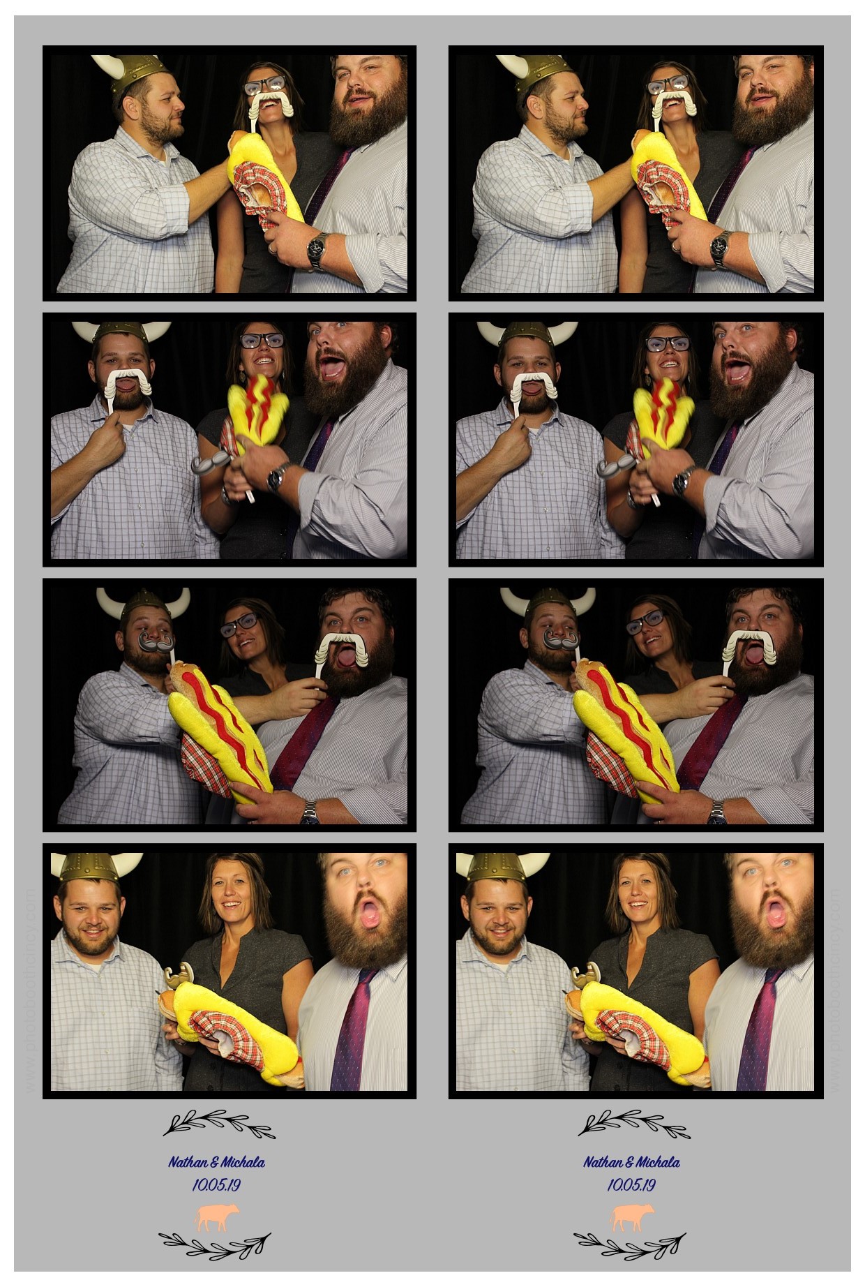 Michala Binkly & Nathan Hall Wedding Reception | View more photos from the event at gallery.photoboothcincy.com/u/PhotoBoothCincy/Michala-Binkly-Nathan-Hall-Wedding-Reception